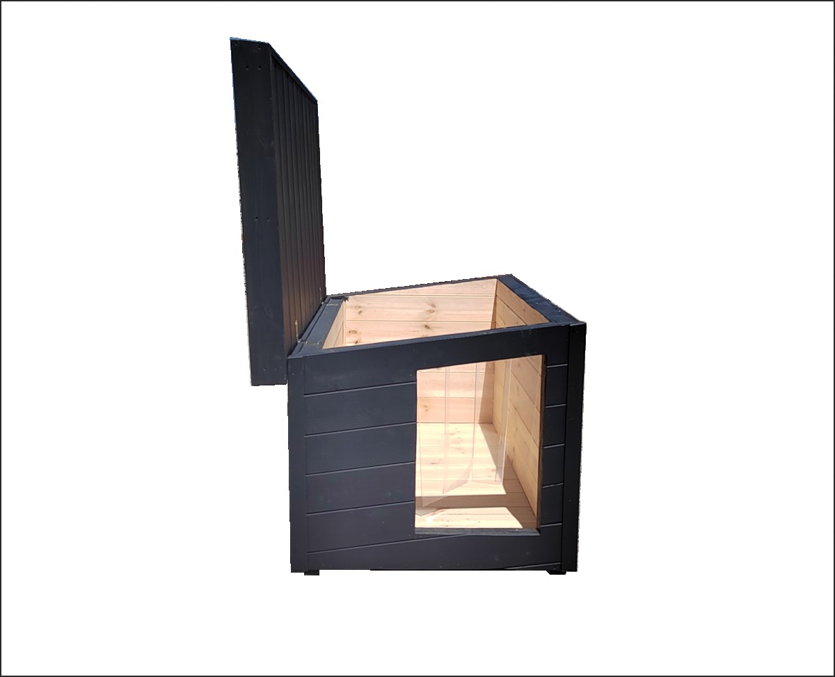 Fox Isolierte Hundehütte