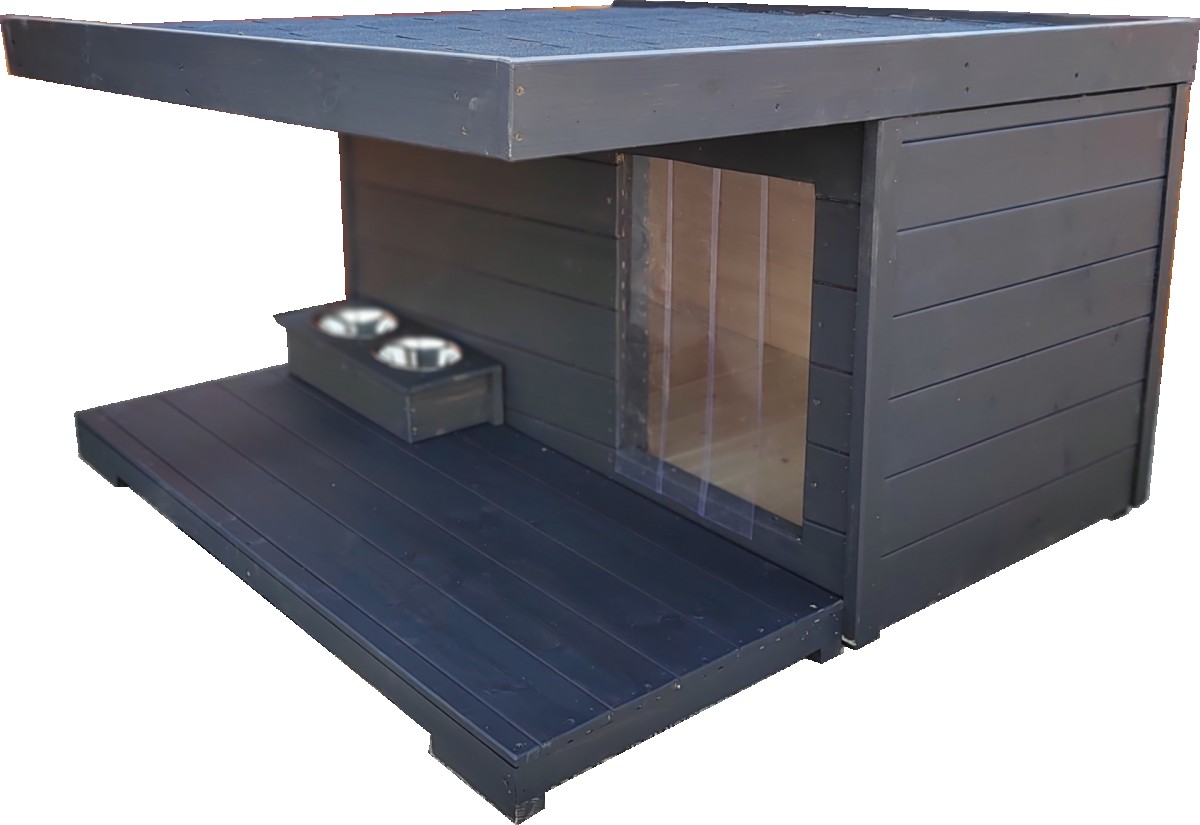 Royal isolierte Hundehütte