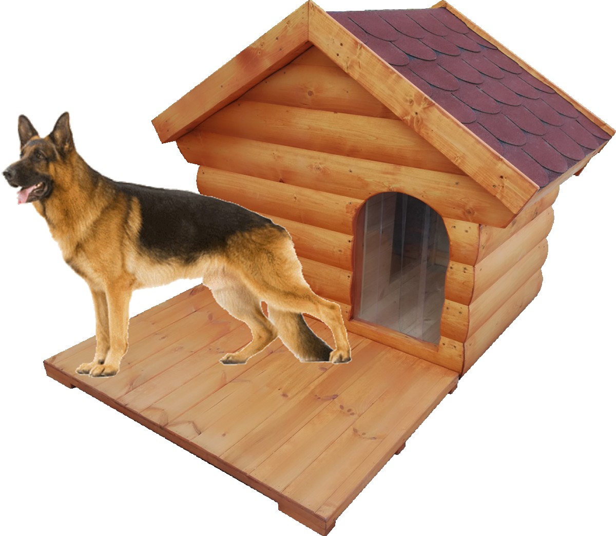Eine gemütliche Entspannungsterrasse aus Holz Eine gemütliche Entspannungsterrasse aus Holz